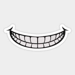 smile mouth Sticker